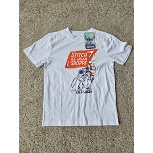 Disney lilo and stitch t-shirt ice cream Shoppe Shirt Kids size 7/8
